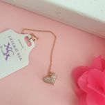 آویز ساعت زنانه وای اس ایکس مدل قلب