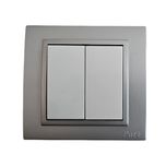 کلید دو پل پارت الکتریک مدل آذین*545