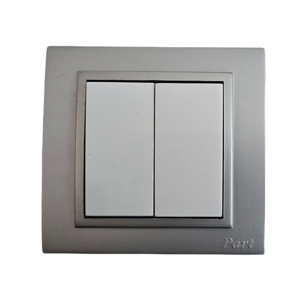 کلید دو پل پارت الکتریک مدل آذین*545