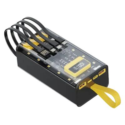 پاور بانک گرین لاین مدل Transparent ظرفیت 30000میلی آمپر ساعت