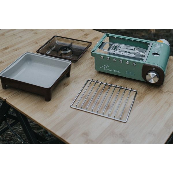 اجاق و ظرف سفری کووآ مدل Retro All In One Mini کد KGG-1805