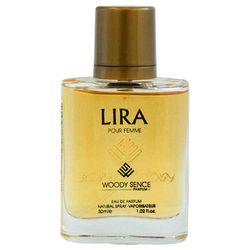 عطر جیبی زنانه وودی سنس مدل LIRA حجم 30 میلی لیتر