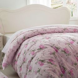 روکش لحاف پنبه انگلیش هوم مدل Carnation دو نفره سایز 260x220 سانتی‌متر