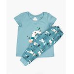 ست تی‌شرت آستین کوتاه و شلوار راحتی بچگانه مدل SB-SS-1682*886