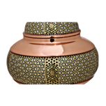 شکلات خوری خاتم کاری مسی کد 25