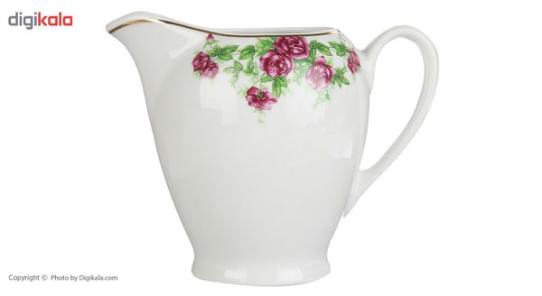 سرویس غذاخوری 102 پارچه چینی زرین ایران سری ایتالیا اف مدل Bidgol درجه یک