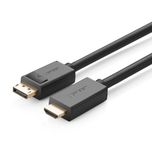 کابل تبدیل DisplayPort به HDMI یوگرین مدل DP101-10238 طول 2 متر