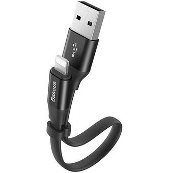 کابل USB به لایتنینگ باسئوس مدل CALMBJ-B01 طول 23 سانتی متر