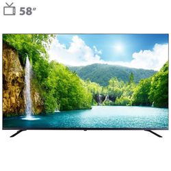 تلویزیون ال ای دی هوشمند مکسن مدل 58CU9300N سایز 58 اینچ با پنل ال جی