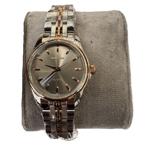 ست ساعت مچی عقربهای کوارتز زنانه و مردانه سوئیس آرت مدل ANT182-183SR1613