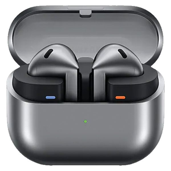 هدفون بلوتوثی سامسونگ مدل Galaxy Buds3 با نویز کنسلینگ فعال (ANC)، نویز کنسلینگ میکروفون (ENC)، درگاه شارژ USB Type-C، با قابلی