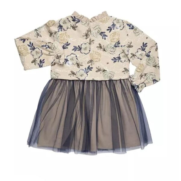 پیراهن آستین بلند دخترانه مدل MDSS-CG8106