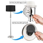 آباژور ایستاده و رومیزی زیمادور مدل شایلین کد ZD-CY