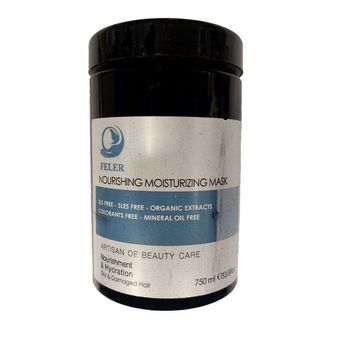 ماسک مو فاقد سولفات فلر مدل مغذی و آبرسان حجم 750 میلی لیتر