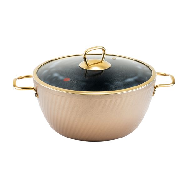 سرویس قابلمه و تابه گرانیت 16 پارچه ام جی اس مدل ماینز کد 001