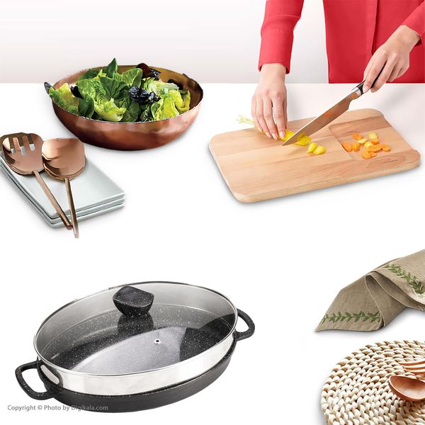 تابه گریل چدن نالینو مدل Angle