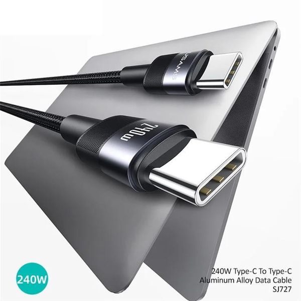 کابل USB-C یوسمز مدل SJ727-240W طول 1.2 متر