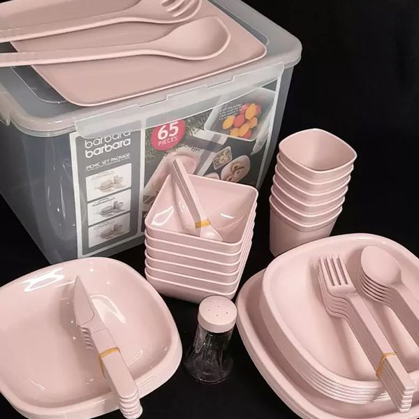 سبد پیک نیک 65 پارچه باربارا مدل 6persion