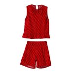 ست تاپ و شلوارک راحتی نوزادی مدل MDSS-CH2421