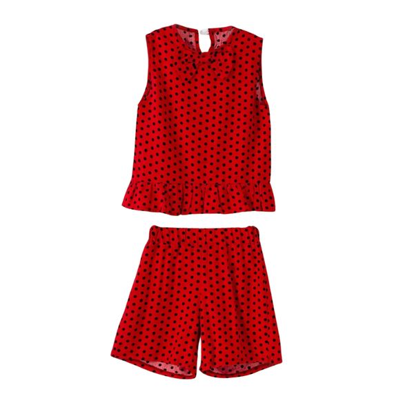 ست تاپ و شلوارک راحتی نوزادی مدل MDSS-CH2421