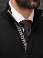 بافت نیم زیپ مشـکی کدsh278