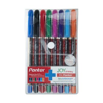 خودکار پنتر مدل نانو آنتی باکتریال کد DP-105 بسته 8 عددی قیمت 12 بسته