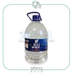 آب مقطر (آب دیونیزه) 5 لیتری زلال