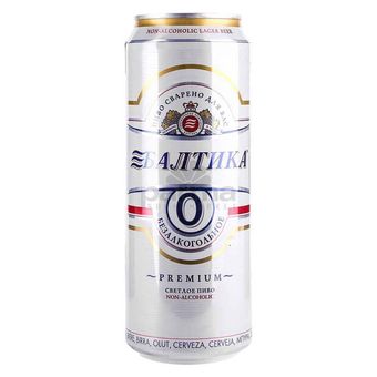 آبجو بدون الکل بالتیکا پرمیوم Baltika