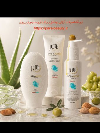 آبرسان هیدرا اکتیو ژوت(JUTE) مناسب پوست های نرمال تا چرب + اشانتیون