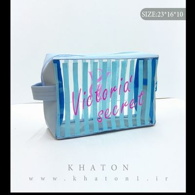 کیف آرایشی مدل washbag طرح ویکتوریا سکرت (بسته 24 عددی)