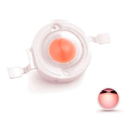 چیپ پاور ال ای دی 1 وات با نور آتشی