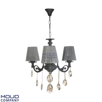 لوستر آرشین 3 شعله طوسی (موعود)