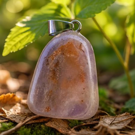 سنگ آویز تامبل آمیتیست