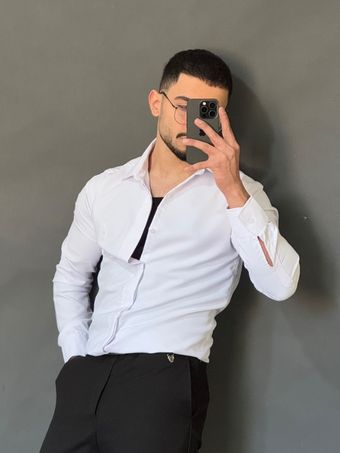 پیراهن مردانه سفید