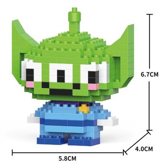 لگو فیگور ساختنی 223تکه بریکس مدل آدم فضایی