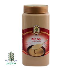 فروش عمده ارده یک کیلویی سم سم آب حیات | شل 12 عددی
