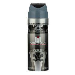 اسپری خوشبو کننده بدن پلی هات مومنت مدل CREED AVENTUS