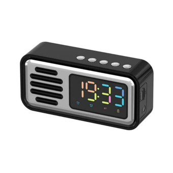 اسپیکر بلوتوثی ساعت دار مدل S22 📻🕒