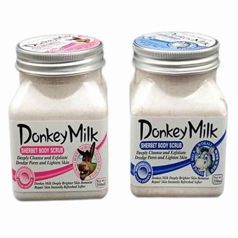 اسکراب سفید و روشن کننده شیر الاغ