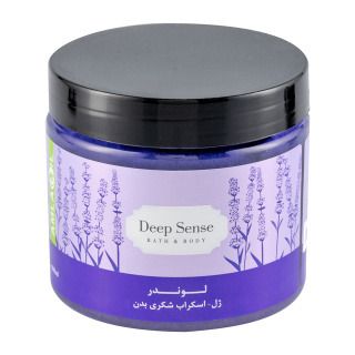 اسکراب بدن دیپ سنس مدل Lavender حجم 400 میلی لیتر