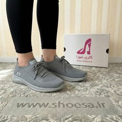 اسکیچرز طوسی سایز 41