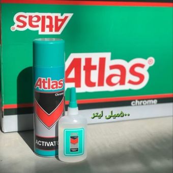 چسب 123 اطلس در دو حجم 500 و 400 میلی لیتر
