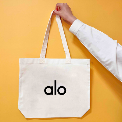 توت بگ الیاف طبیعی چاپی افقی alo