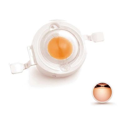 چیپ پاور ال ای دی 1 وات با نور انبه ای