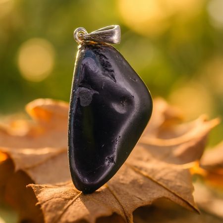 سنگ آویز تامبل اوبسیتین برف دار