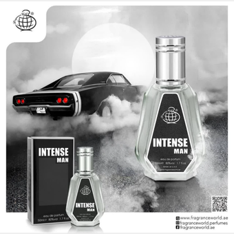 ادکلن اینتنس من 50 میل مردانه (مشابه عطر جگوار کلاسیک بلک)