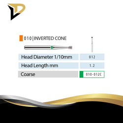 فرز الماسه توربین اینورتد (معکوس) Inverted Cone برند VD بسته 5 عددی