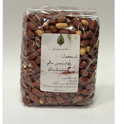 بادام زمینی سالم گیلان مزرعه عاشوری(نیک)- 500 گرم
