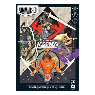 بازی بی همتا نسخه اول Unmatched: Battle of Legends, Volume One