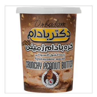 کره بادام زمینی بدون شکر470گرمی دکتربادام